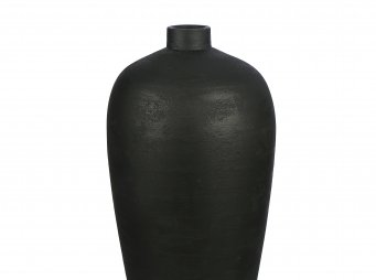 AK.JH0026 SERAMK VAZO BLACK 35X80 CM